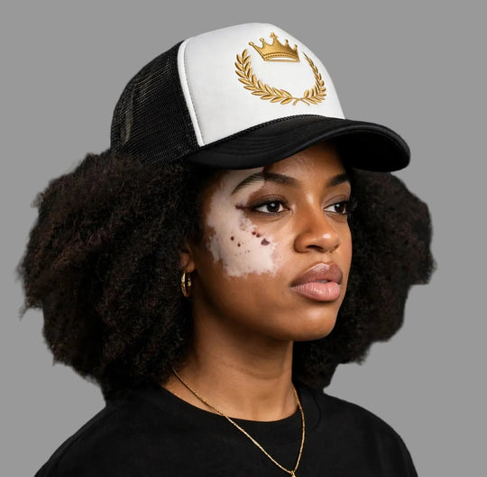 PRYNCE Crown Foam Trucker Hat — worn