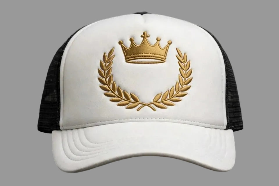 PRYNCE Crown Foam Trucker Hat — front