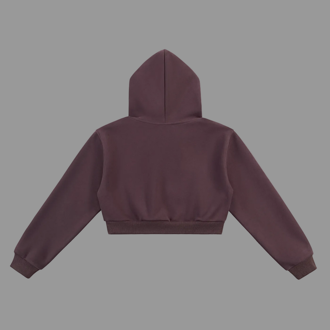 Black hoodie on a white background