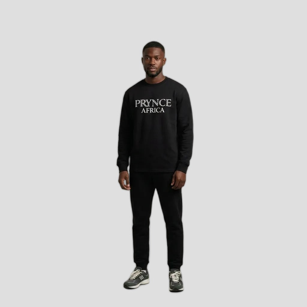 Model wearing the PRYNCE AFRICA Long Sleeve Tee, PRYNCE studio catalog tile
