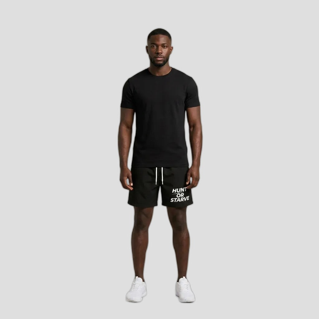 Model wearing the H.O.S Core Shorts, PRYNCE studio catalog tile