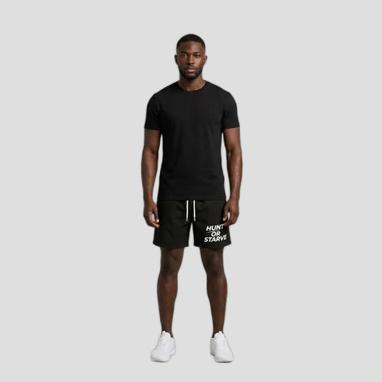 Model wearing the H.O.S Core Shorts, PRYNCE studio catalog tile