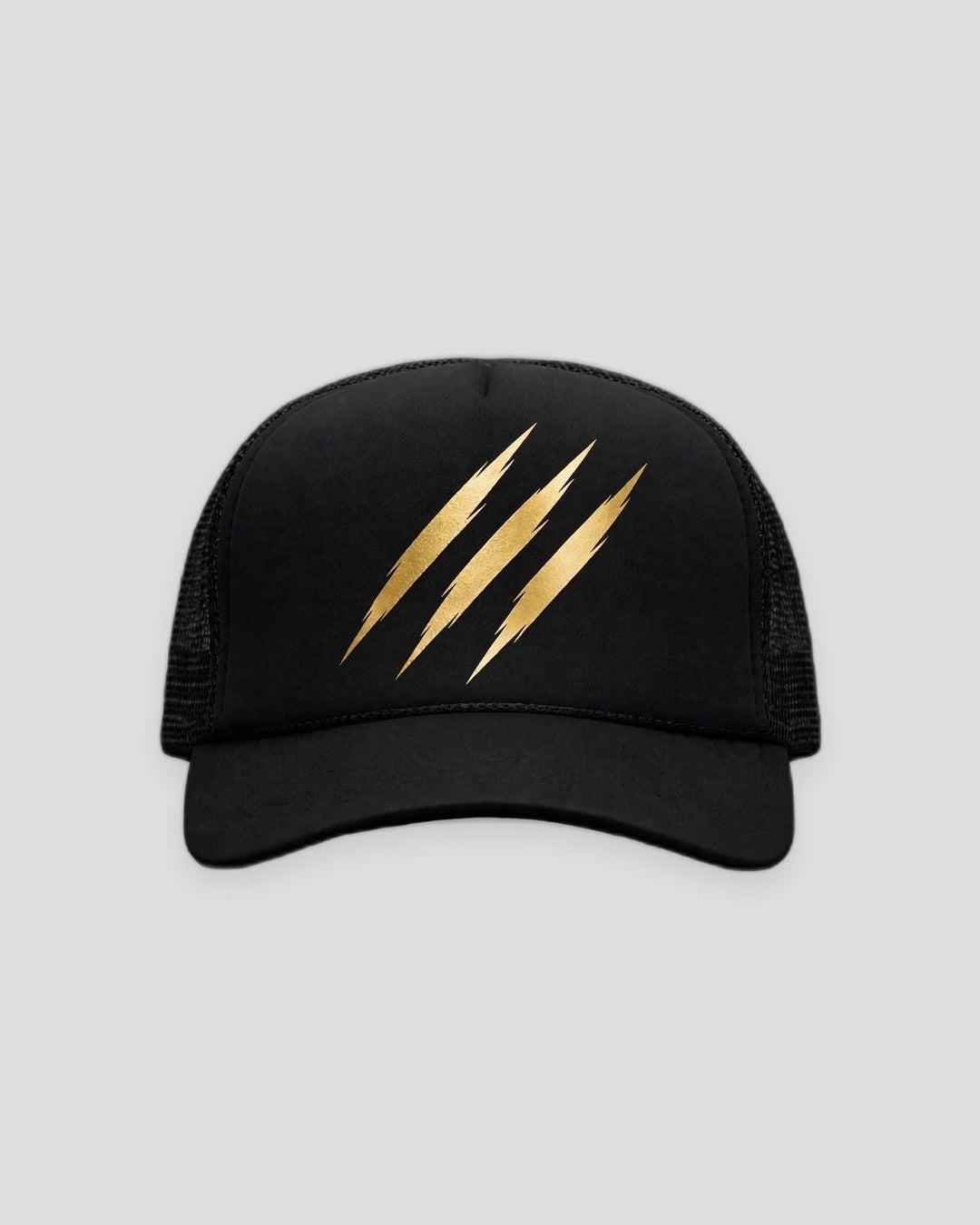 PRYNCE Claw Marks Foam Trucker Hat — front view, full hat in frame