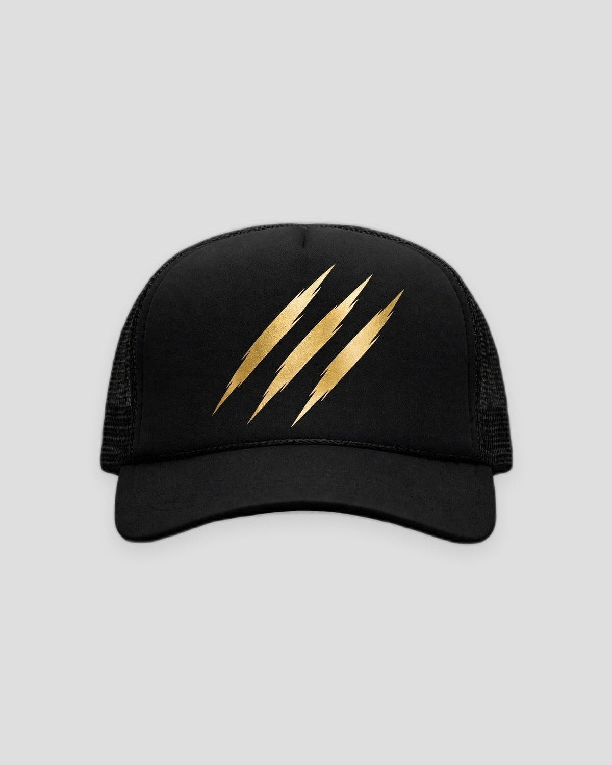 PRYNCE Claw Marks Foam Trucker Hat — front view, full hat in frame
