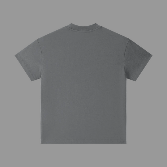 Gray t-shirt on a white background