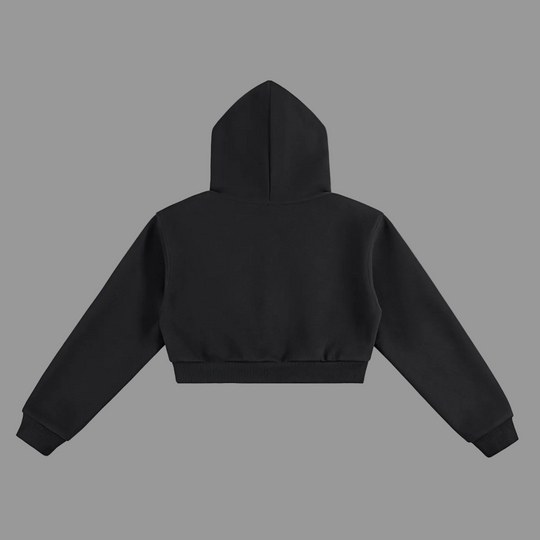 Black hoodie on a white background