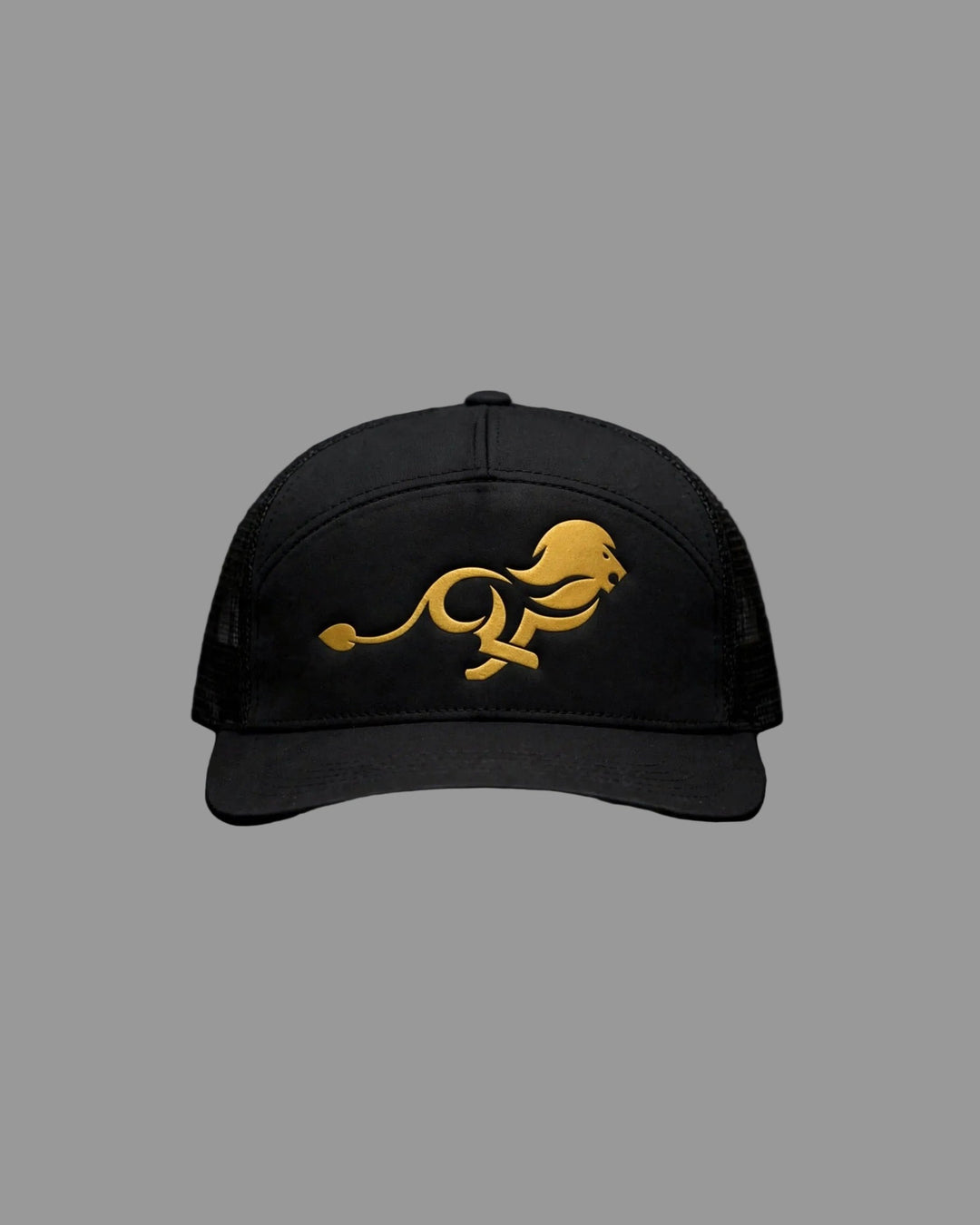 PRYNCE Running Lion Foam Trucker Hat — front