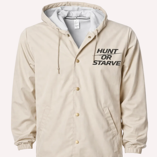 Beige jacket with &