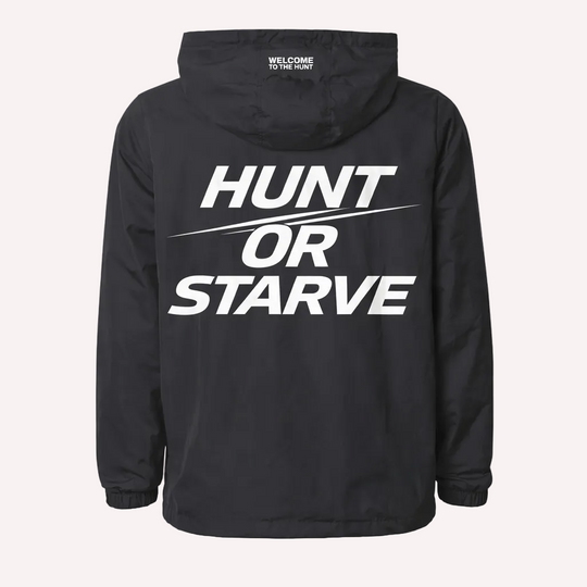 Black jacket with &
