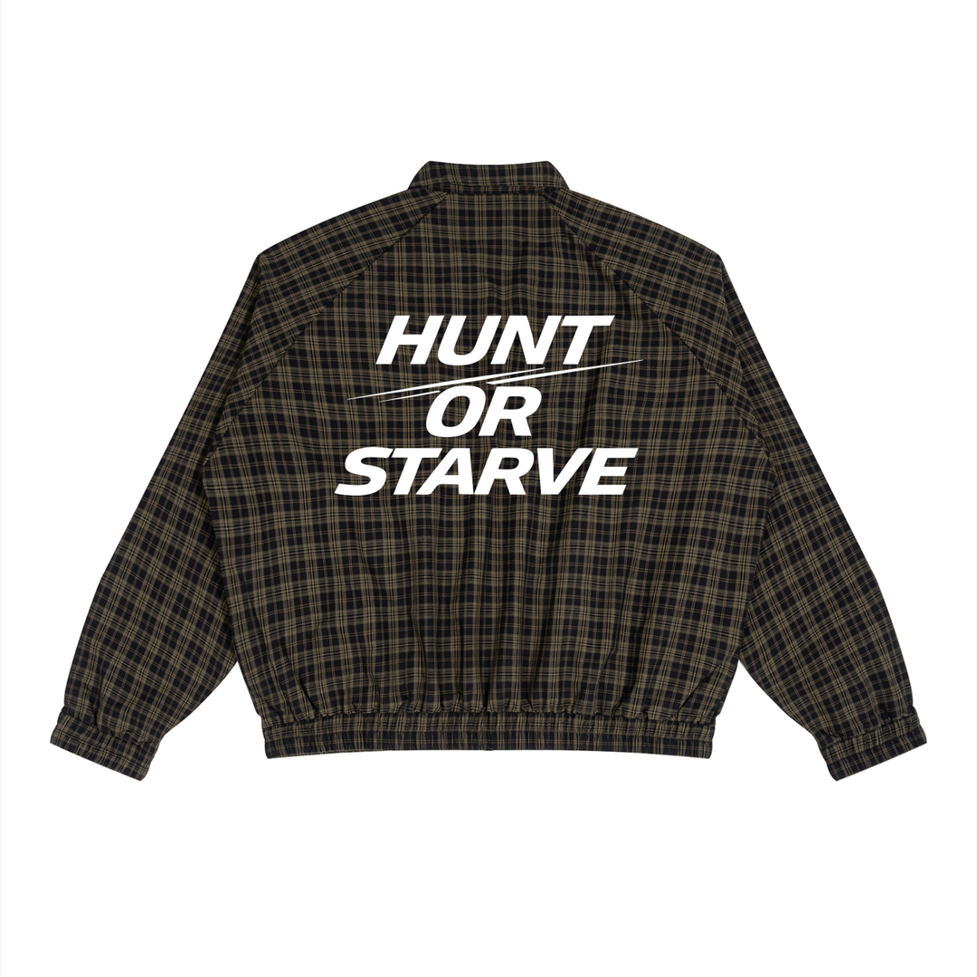 PRYNCE Highland Plaid Track Jacket