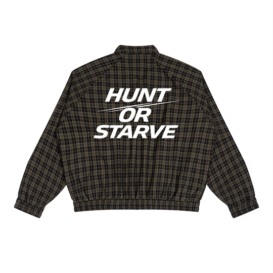 PRYNCE Highland Plaid Track Jacket