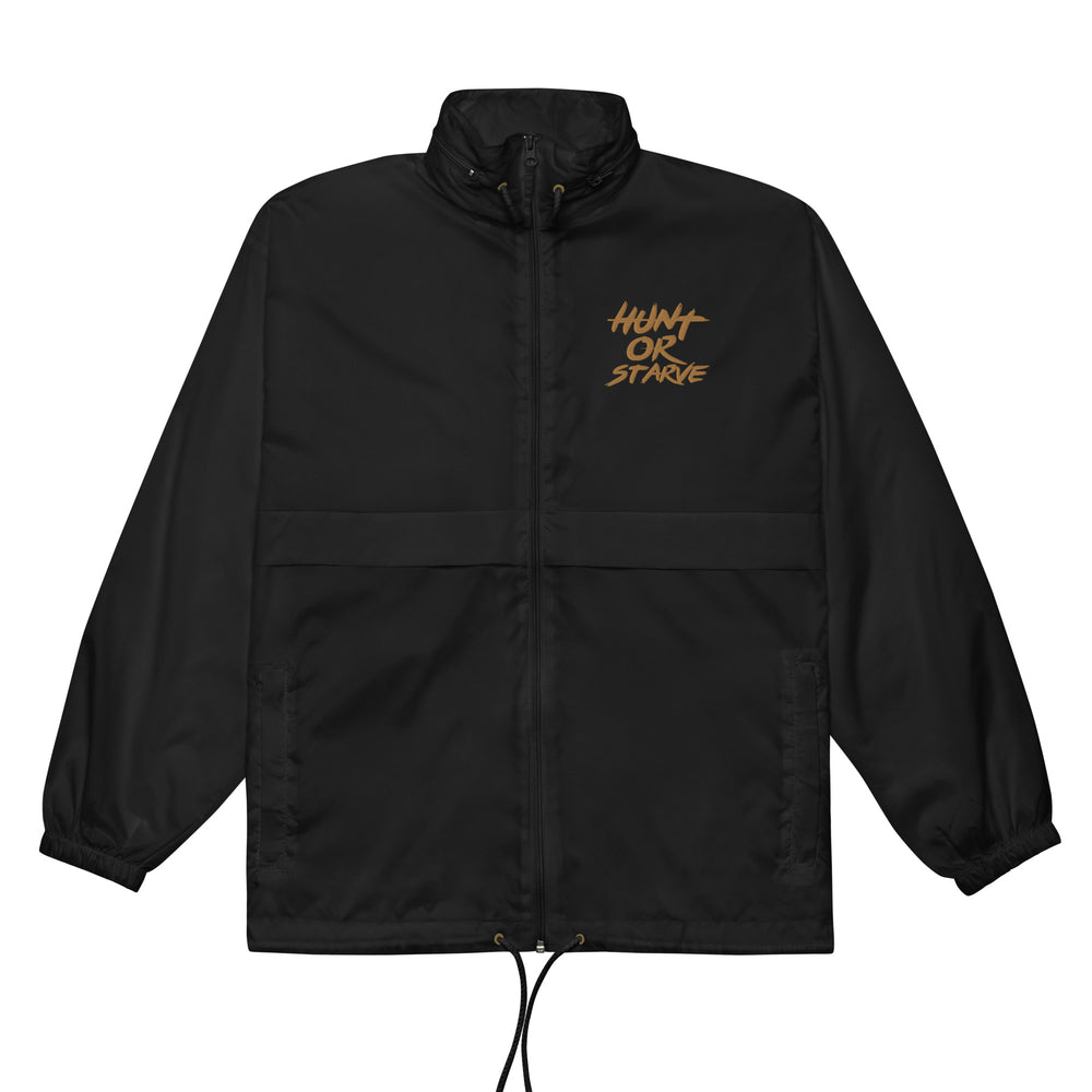 Hunt or Starve Unisex Windbreaker