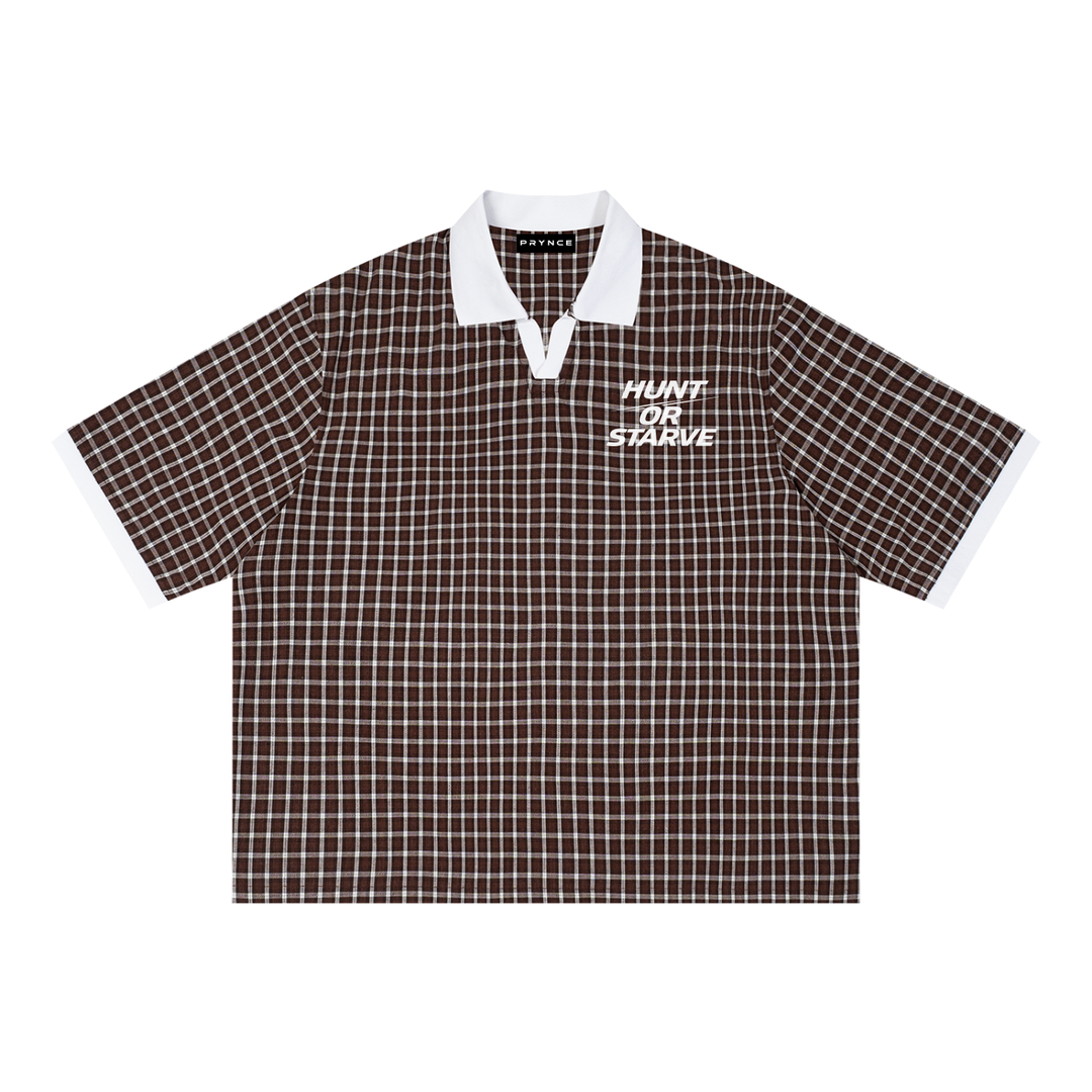 PRYNCE Heritage Plaid Polo