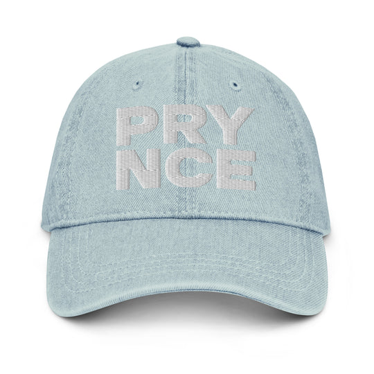 PRY NCE Embroidered Denim Hat