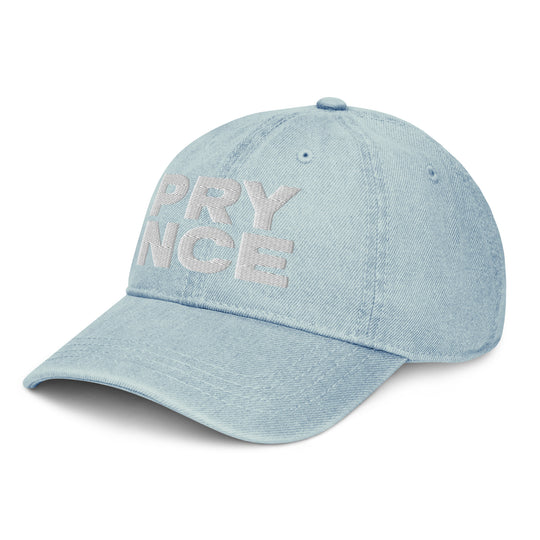 PRY NCE Embroidered Denim Hat