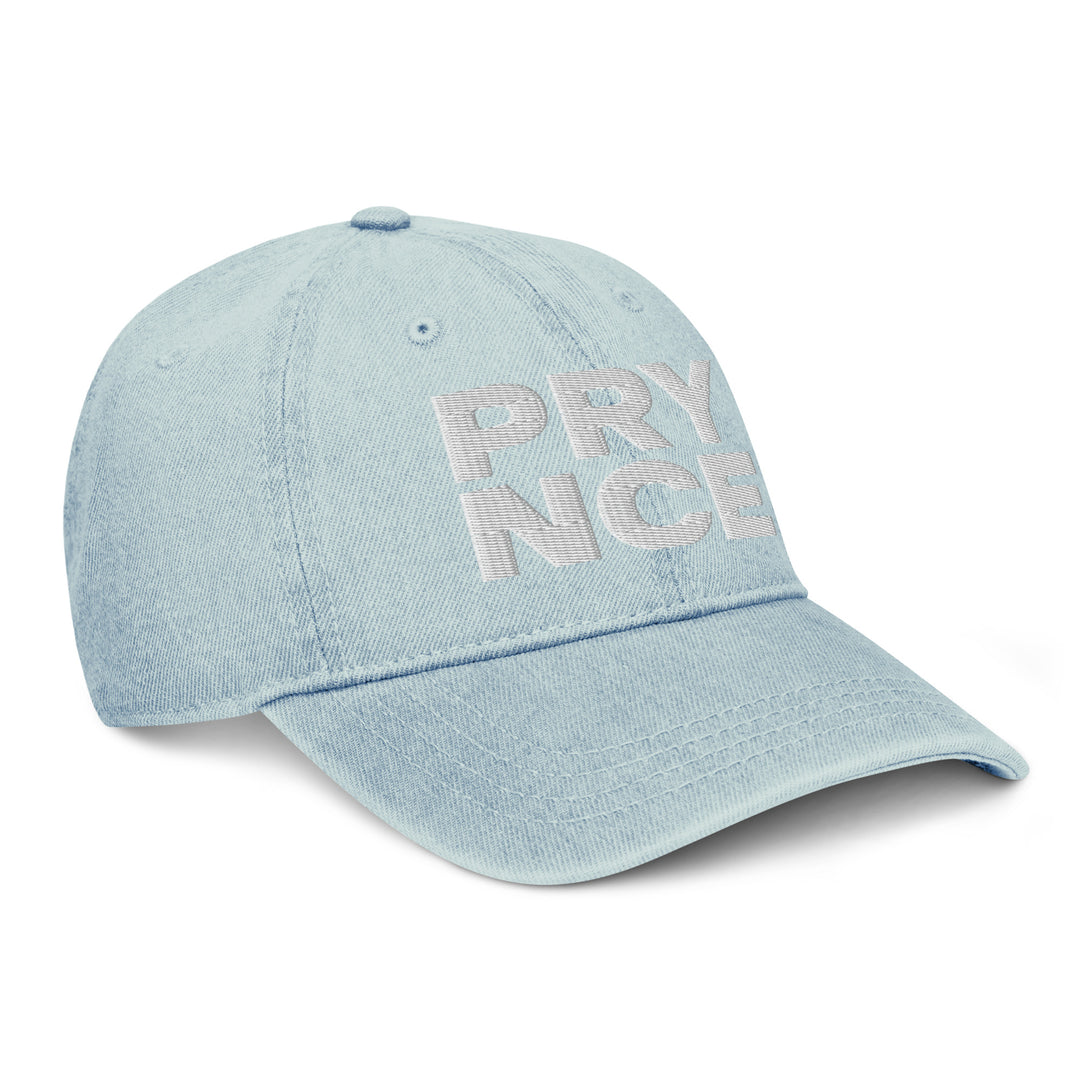 PRY NCE Embroidered Denim Hat