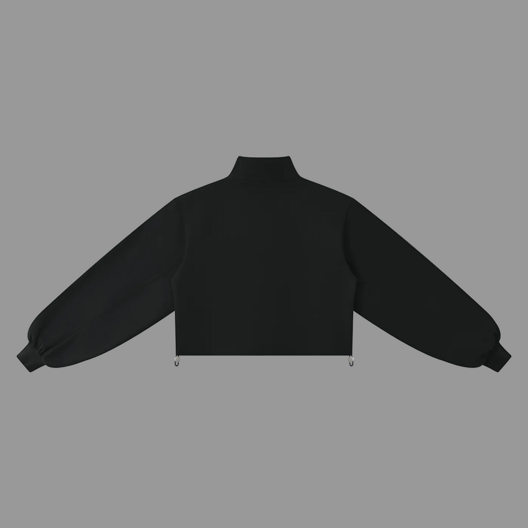 Black jacket on a white background