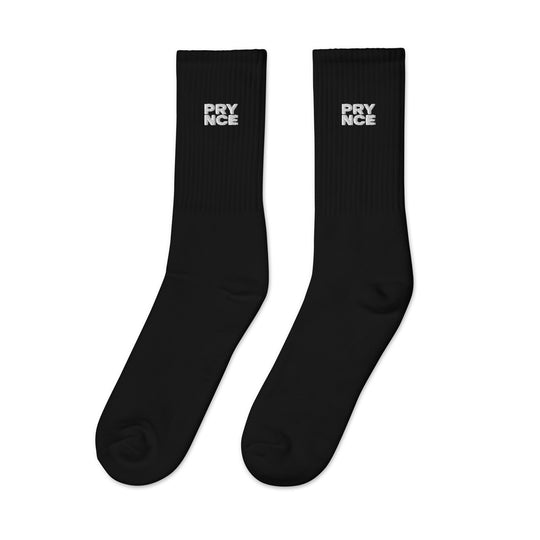 Prynce Embroidered Socks