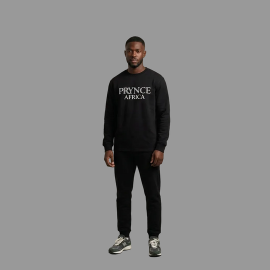 Model wearing the PRYNCE AFRICA Long Sleeve Tee, PRYNCE studio catalog tile
