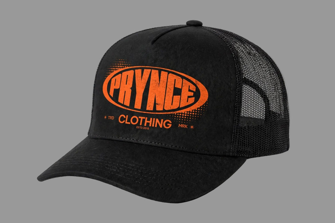 PRYNCE Republic Oval Foam Trucker Hat