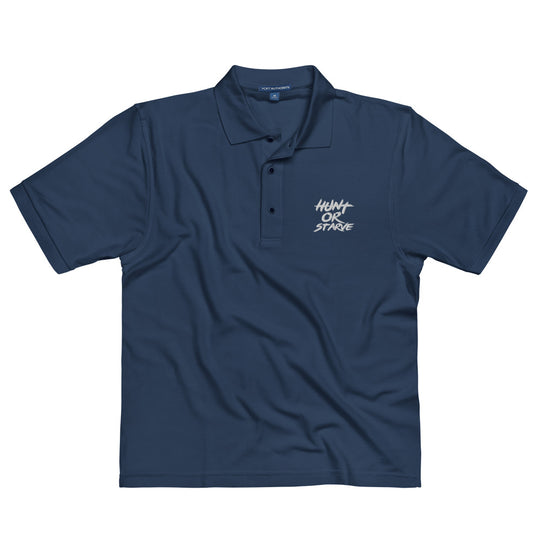 Elite "Hunt or Starve" Polo